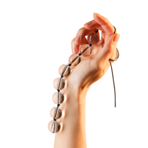 Crystal Anal Bead Butt Plug